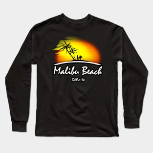 Malibu Beach Long Sleeve T-Shirt